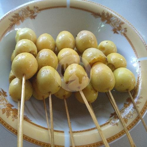 Sate Usus menu Bubur Ayam Tasik SR, Cimanggis