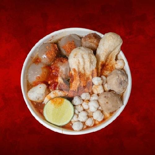 Mamang Kenyang 1 menu Baso Aci Mamang Super Pedas, Kios Taman Pondok Labu