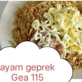 Paket Ayam Geprek Keju menu Ayam Geprek Gea 115 Graha Indah, Jatiasih