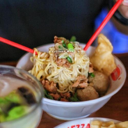 Mie Ayam + 2 Ceker(kuah Pisah) menu Bakso Dan Mie Ayam Sido Mandiri, Kartasura