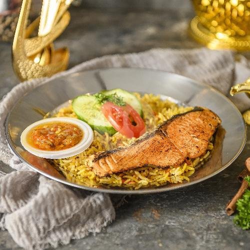 Nasi Kebuli Sapi Asap menu Kebuli Ijab Qabul, Grogol