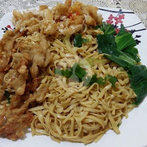 Mie Ayam Goreng Jamur Crispy menu Mi YabeS (Mie Ayam Bervariasi Sehat), Ngemplak
