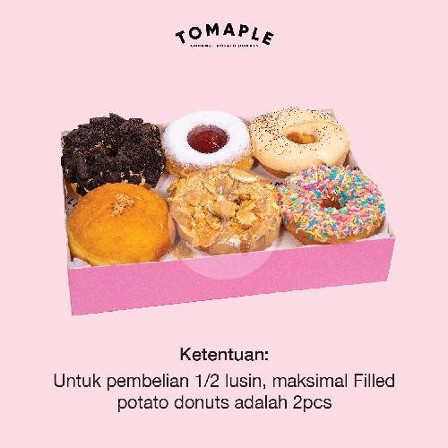 1 Dozen Potato Classic Donuts menu Tomaple Potato Donuts, Plaza Indonesia