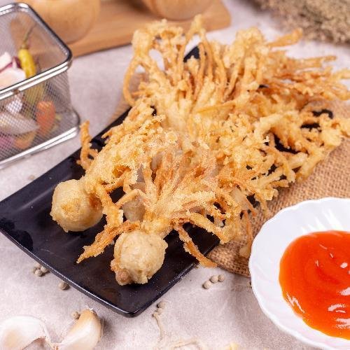 Daging Te-telan menu Bakso Kabayan, Cikutra