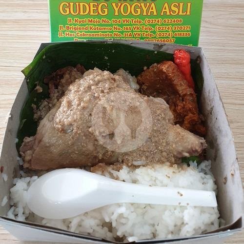 Nasi Gudeg Mentok menu Gudeg Song Djie Bu Atmo, Brigjen Katamso