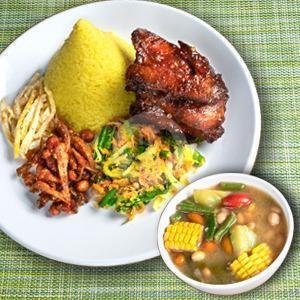 Ayam Bakar-satuan menu Kemangi, Kebon Jeruk