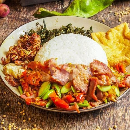 Oseng Paru Kecombrang menu Sei Mamtuaku, Klojen