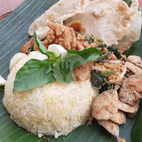 Nasi Jagung Campur menu Nasi Pecel Pincuk Mas Didik, Cakung