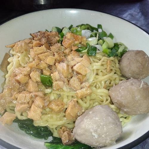 Mie Ayam Bakso menu Mie Keriting Benhil Pak Tardi