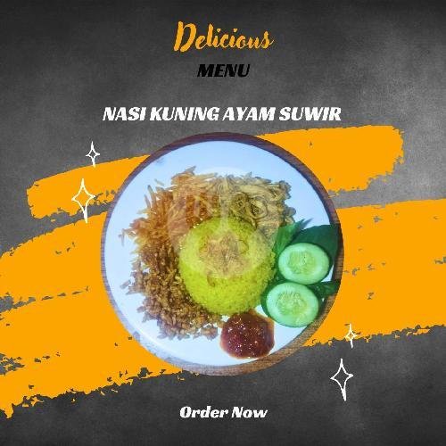 Kopi Hitam Panas menu Nasi Kuning Ibu Ani, Cemara