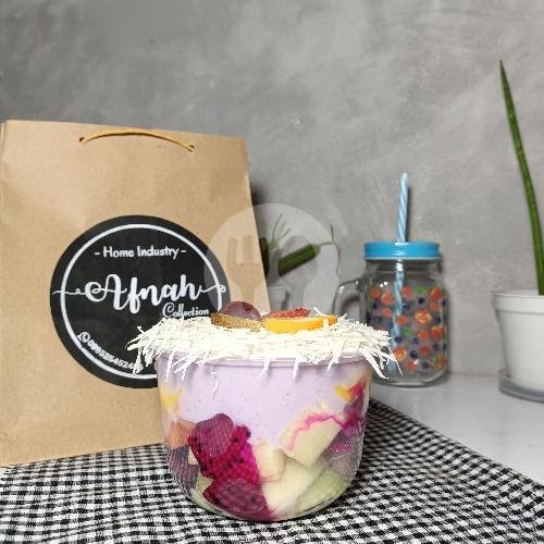 Taro 750ML menu Salad Buah Afnah, Sukahaji