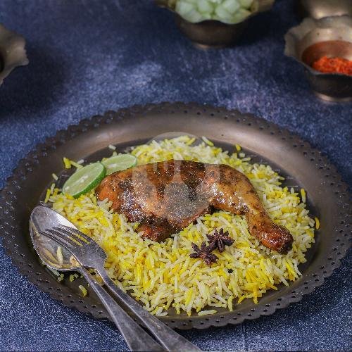 Nasi Mandhi Ayam Rempah (Ayam Besar) menu Afdhol Nasi Arab ( Kebuli ), Danau Maninjau Raya 112 A