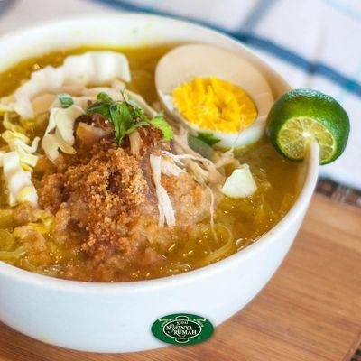 Nasi Tumpeng Parahyangan menu Kedai Nyonya Rumah, Naripan