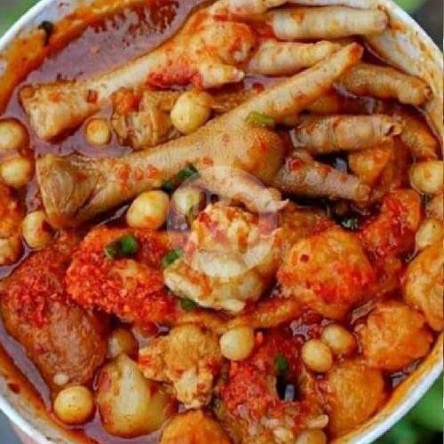 Cilok Goang menu Seblak Dan Pisang Keju Mamah Ali, Terusan Suryani