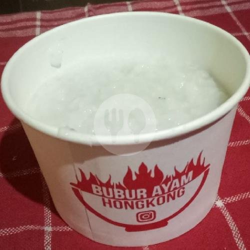 Bubur Polos menu Bubur Ayam Hongkong, Gedongan
