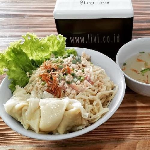 Mie Kekian Ayam menu Pangsit Mie Ayam 18, Karang Empat Besar