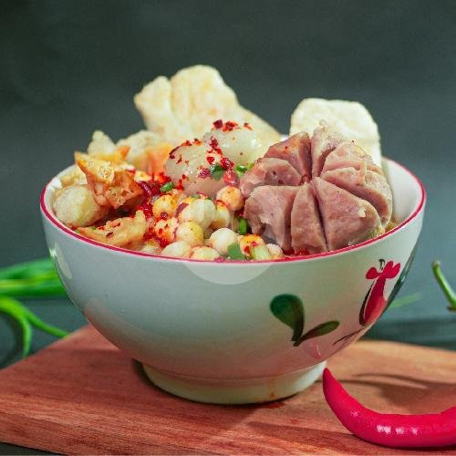 Baso Aci + Baso Halus menu Cuanki Cep Bewok, Pandegiling