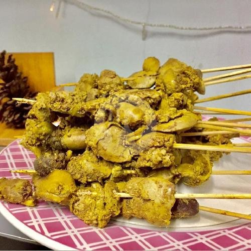 Sate Usus Ayam menu Bubur Ayam Hot, Poncol Indah
