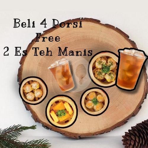 Beli 4 Free 2 Es Teh Manis menu Gerlong Dimsum, Gegerkalong
