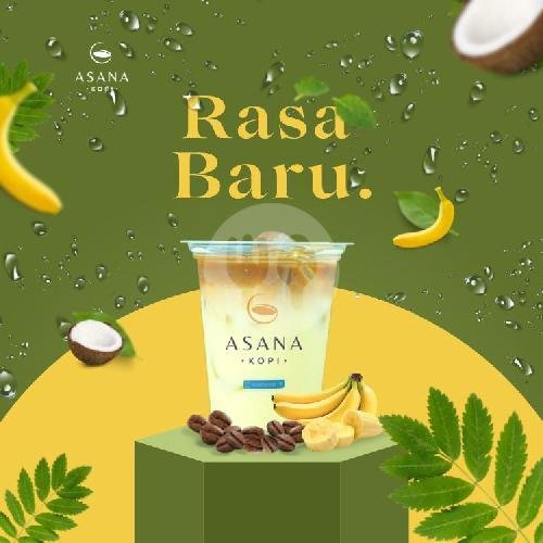 Es Kopi Susu (aren) 550 ml menu Asana Kopi, Nginden