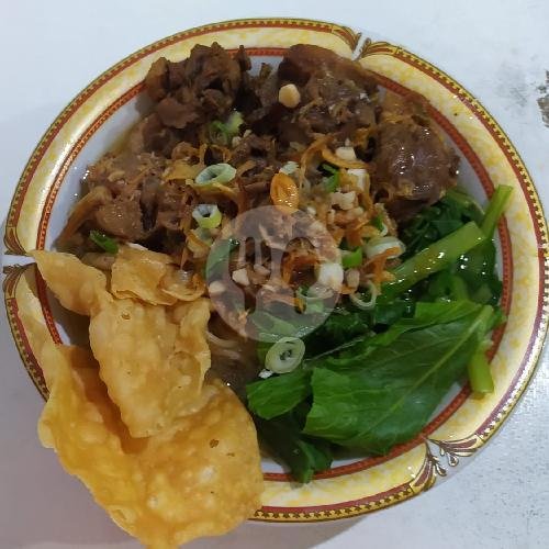 Bakso Pedes menu Bakso dan Mie ayam Pak Muslim, Baki