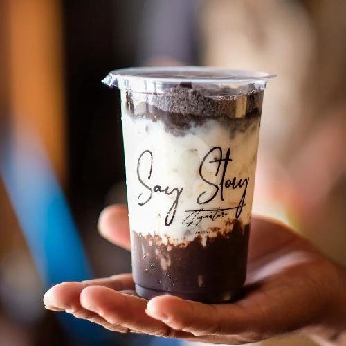 Choco Banana Blast menu Say Story, Wiradesa
