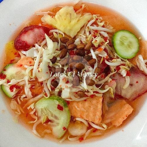 Lotek Matang menu Lotek Ci Memey, Pagarsih