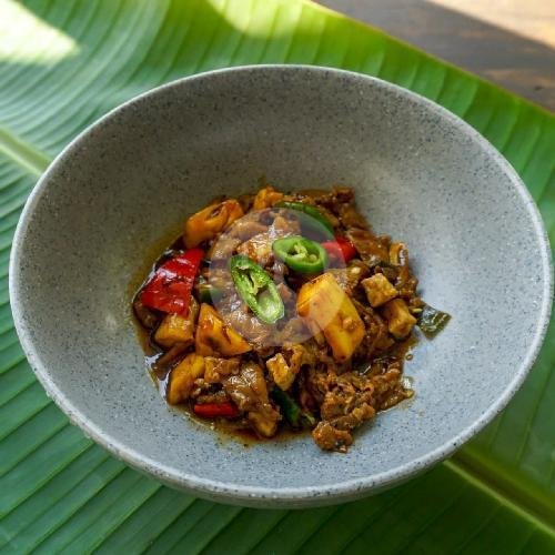 Sapi Teriyaki menu Sawah Resto, Nologaten