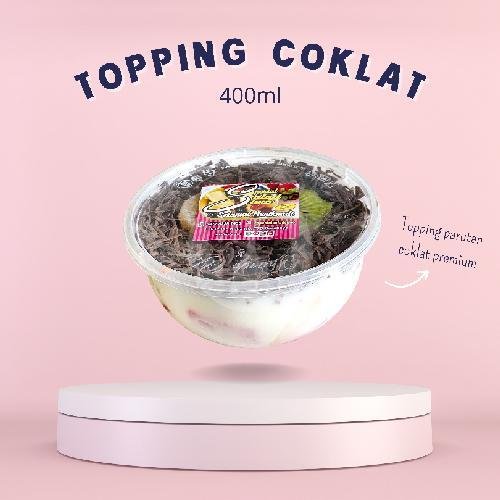 Salad Buah Uk 400ml Sauce Choco Biscuit menu Spesial Salad Simo, Sawahan