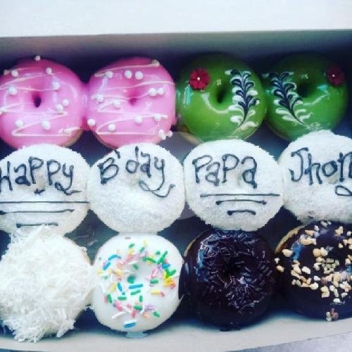 Donat Tulis Isi 12 menu Radja Donat Wage, Taruna
