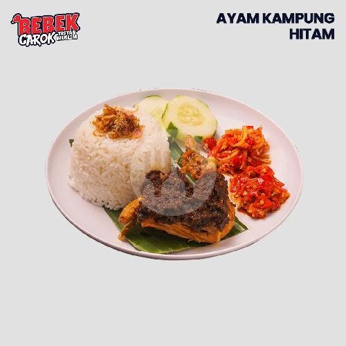 Ayam Kampung Bumbu Laos menu Bebek Carok, Kediri