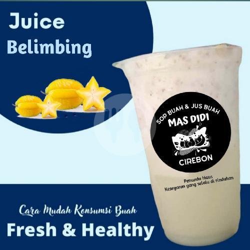 Jus Strowbery menu Sop Buah & Jus Buah Mas Didi, Pengadegan Barat