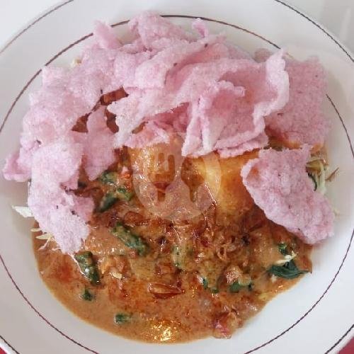 Lontong Gulai Tauco+Telur menu Lontong Padang Asli Masakan Uni Yen, Jagakarsa