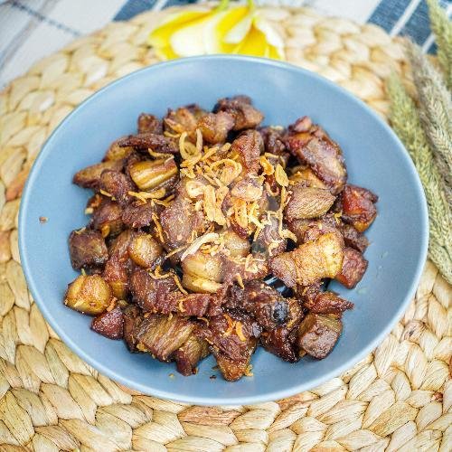 Babi Rica menu Warung Makan Bu Kadek Khas Bali, Selokan