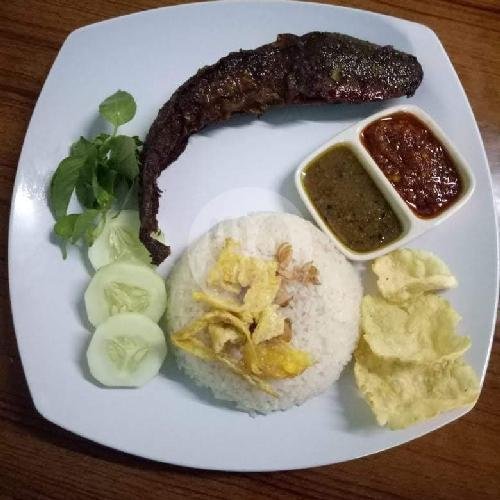 Nasi Uduk + Babat menu Nasi Uduk Rohmat, Gunungsari