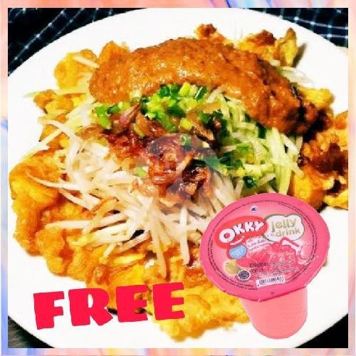 Tahu Telor Usus Crispy + Lontong menu Omah Tahu Telor Ciamis, Penanggungan