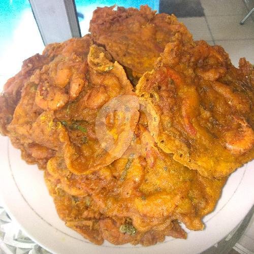 Peyek/rakik Bada menu Rumah Makan sepakat Niaga, Jalan Niaga Pondok