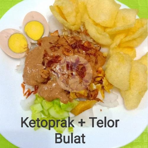 Ketoprak + Telor Dadar menu Ketoprak Faiz, Beji