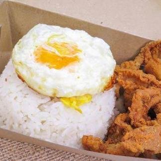 Nasi Kulit Ayam menu Meoktta Kitchen