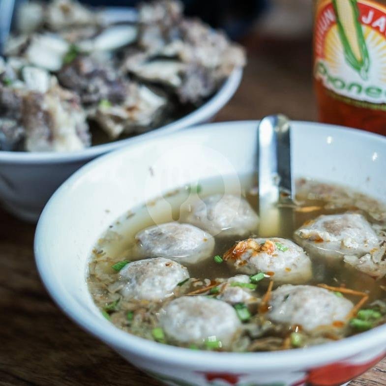 Mihun Kuah menu Bakso Pak Ruk Tipes, Serengan