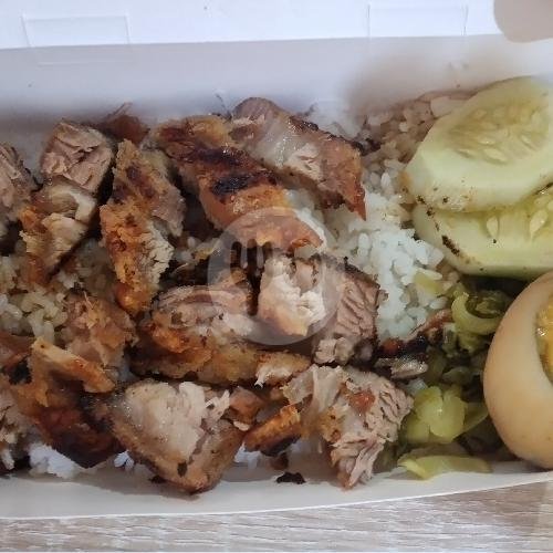 Nasi Sosis Babi menu Nasi Asuan, Pademangan