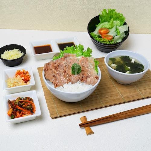 Beef Sukiyaki Set menu Yakiniku Like, Mall of Indonesia
