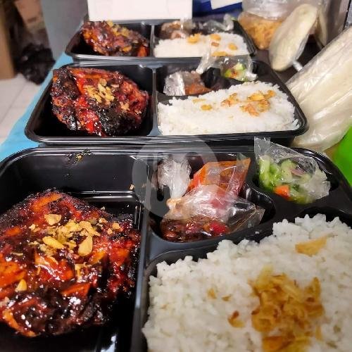 10 Box Ayam Bakar Dada Pedas Manis + Nasi Acar + Kerupuk Sambal menu Ayam Bakar Beda Rasa, Rajawali