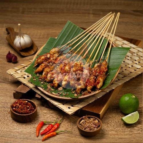 Sate Asin Pedas Wijen menu Sate Asin Garuda, Kedungsari