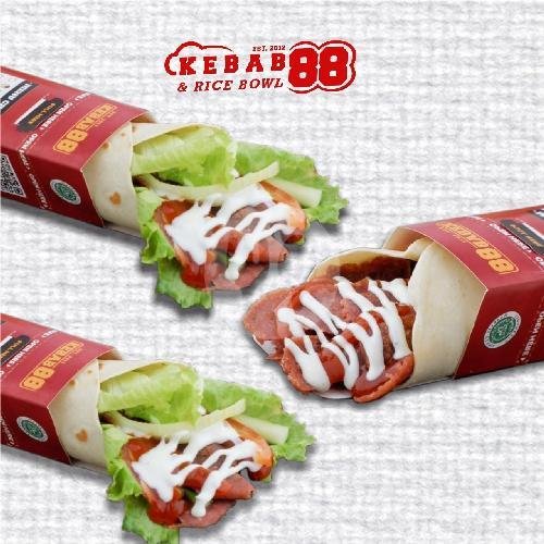 Paket DUO Kebab Small menu Kebab 88 & Susu Murni, Antapani