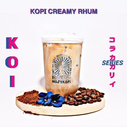Kopi Creamy Taro menu Masa Kopi, Koja