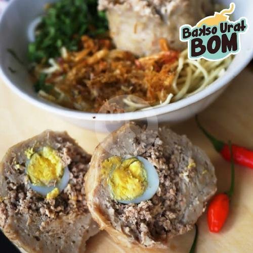 Es Jeruk menu Bakso Urat Bom, Jl Jati Budi