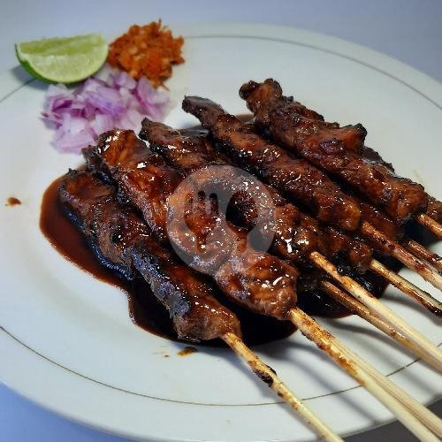 Sate Babi (10 Tusuk) Pakai Lemak menu Sate Babi 99, Klojen