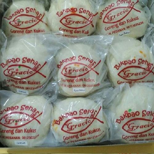Bakpau Regular Bisa Dikukus / Digoreng menu Bakpao Gracio, Ruko Nirwana Regency
