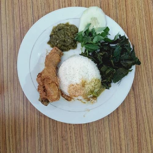 Nasi + Tongkol menu Padang Murah Masakan Padang, Ketintang